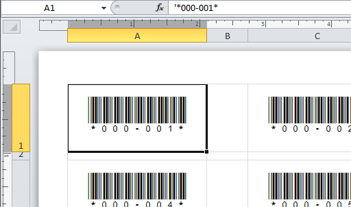 microsoft word barcode font download